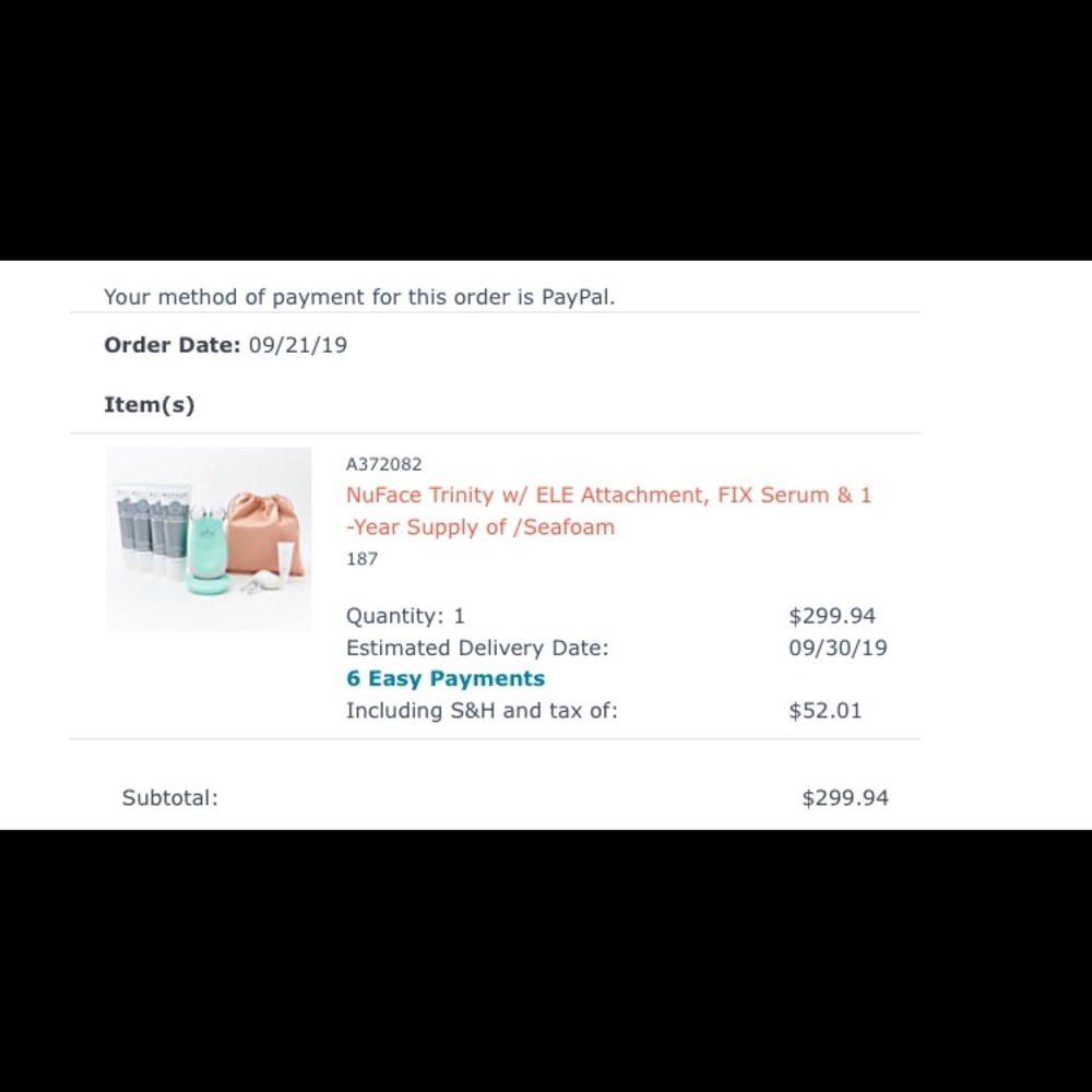 Nuface Facial Toning Device